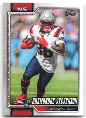 Rhamondre Stevenson 2026 Topps Flagship New England Patriots