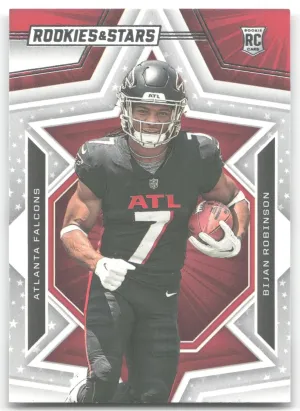Bijan Robinson Rookie 2023 Panini Rookies & Stars Atlanta Falcons