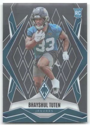 Bhayshul Tuten RC 2025 Panini Phoenix Jaguars