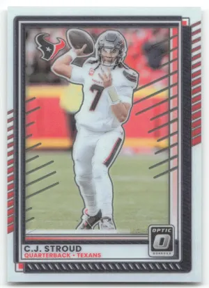 C.J. Stroud 2025 Donruss Optic Houston Texans