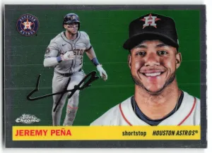 Jeremy Peña 2025 Topps Chrome Platinum Houston Astros