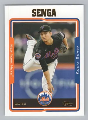 Kodai Senga 2025 Topps Archives New York Mets