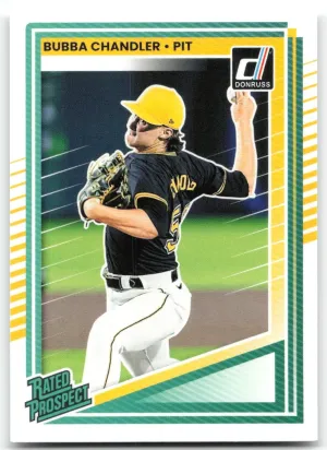 Bubba Chandler 2025 Donruss Pittsburgh Pirates
