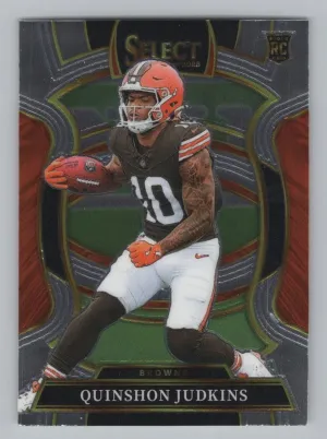 Quinshon Judkins Rookie 2025 Panini Select Cleveland Browns