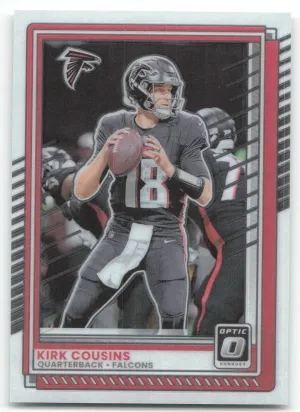 Kirk Cousins 2025 Donruss Optic Atlanta Falcons