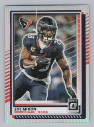 Joe Mixon 2025 Donruss Optic Holo Houston Texans