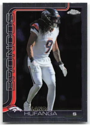 Talanoa Hufanga 2025 Topps Chrome Denver Broncos