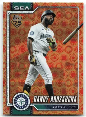 Randy Arozarena 2026 Topps Holiday Seattle Mariners