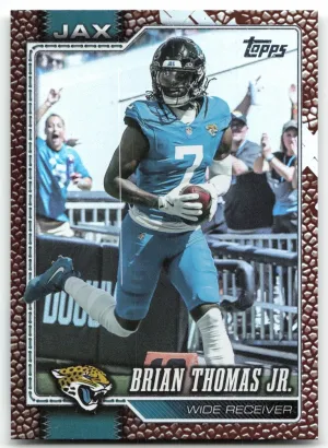 Brian Thomas Jr. 2026 Topps Flagship Football Leather Jacksonville Jaguars