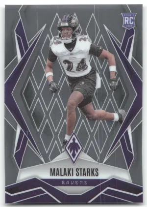 Malaki Starks RC 2025 Panini Phoenix Ravens