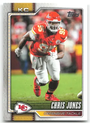 Chris Jones 2026 Topps Flagship Kansas City Chiefs