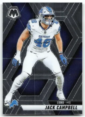 Jack Campbell 2025 Panini Mosaic Detroit Lions