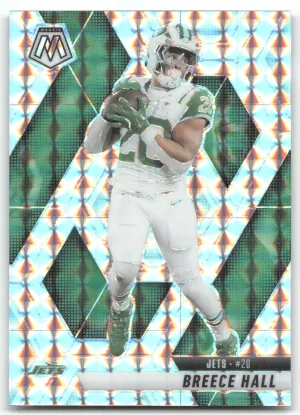 Breece Hall 2025 Panini Mosaic Silver Jets