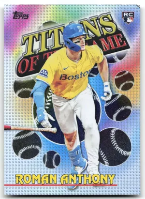 Roman Anthony RC 2026 Topps Titans of the Game Red Sox
