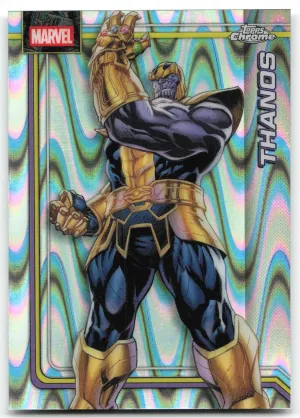 Thanos 2026 Topps Chrome Marvel Comics RayWave Refractor