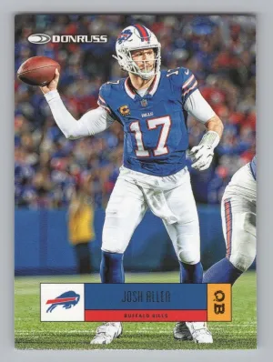 Josh Allen 2025 Donruss Retro 2005 Bills