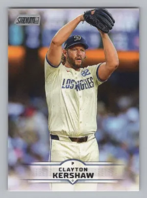 Clayton Kershaw 2025 Stadium Club Los Angeles Dodgers