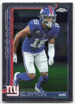 Darius Slayton 2025 Topps Chrome New York Giants