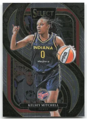 Kelsey Mitchell 2025 Panini Select WNBA Indiana Fever