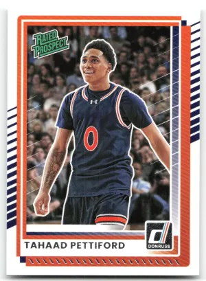 Tahaad Pettiford 2025-26 Donruss Auburn Tigers