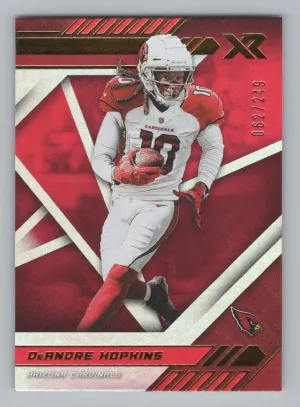 DeAndre Hopkins 2020 Panini XR Red #/249 Arizona Cardinals