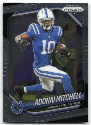Adonai Mitchell 2025 Panini Prizm Indianapolis Colts