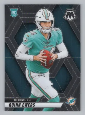 Quinn Ewers Rookie 2025 Panini Mosaic Miami Dolphins
