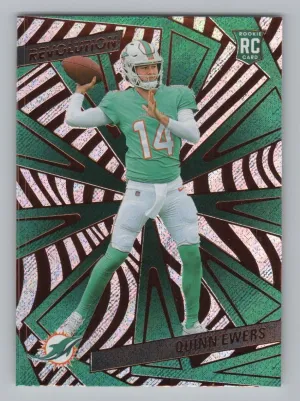 Quinn Ewers RC 2025 Panini Revolution Dolphins