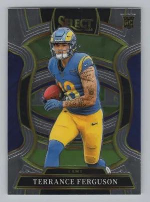 Terrance Ferguson RC 2025 Panini Select Rams