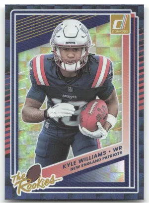Kyle Williams 2025 Donruss The Rookies New England Patriots