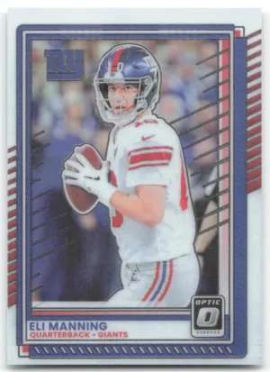 Eli Manning 2025 Donruss Optic New York Giants