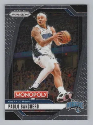 Paolo Banchero 2024-25 Panini Prizm Monopoly Orlando Magic