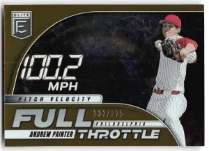 Andrew Painter 2026 Donruss Elite Full Throttle Orange #/275 Phillies