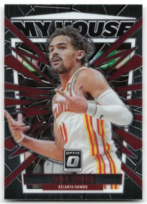 Trae Young 2023-24 Donruss Optic My House Atlanta Hawks