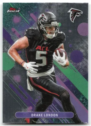 Drake London 2025 Finest Atlanta Falcons