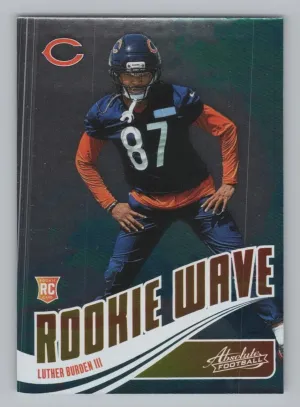 Luther Burden III RC 2025 Panini Absolute Rookie Wave Chicago Bears
