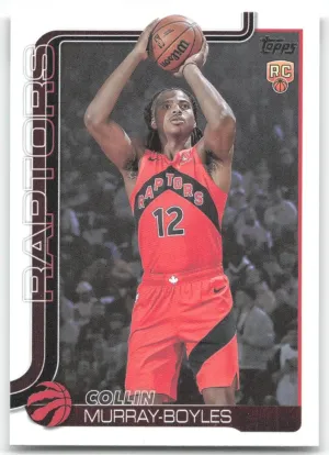 Collin Murray-Boyles RC 2025-26 Topps Raptors