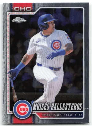 Moisés Ballesteros 2026 Topps Chrome Chicago Cubs
