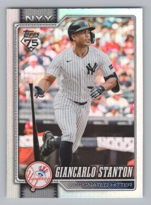 Giancarlo Stanton 2026 Topps Rainbow Foil New York Yankees