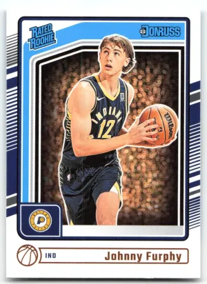 Johnny Furphy RC 2024-25 Donruss Indiana Pacers