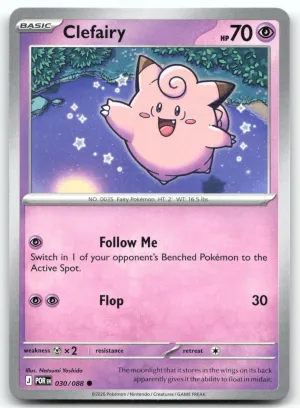 Clefairy #030/088 Common | ME03: Perfect Order | 2026