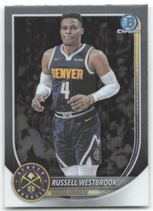 Russell Westbrook 2025-26 Bowman Chrome Denver Nuggets
