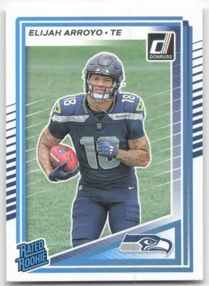 Elijah Arroyo Rookie 2025 Donruss Seattle Seahawks