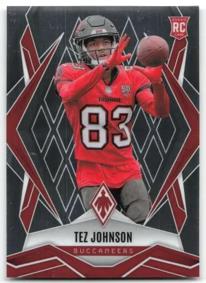 Tez Johnson Rookie 2025 Panini Phoenix Tampa Bay Buccaneers