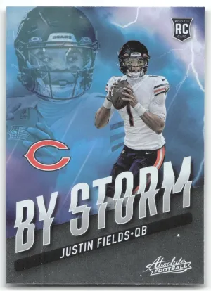 Justin Fields 2021 Panini Absolute By Storm Chicago Bears