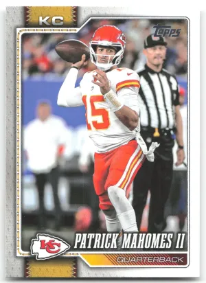 Patrick Mahomes II 2026 Topps Flagship Kansas City Chiefs