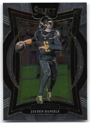 Jayden Daniels Rookie 2024 Panini Select Washington Commanders