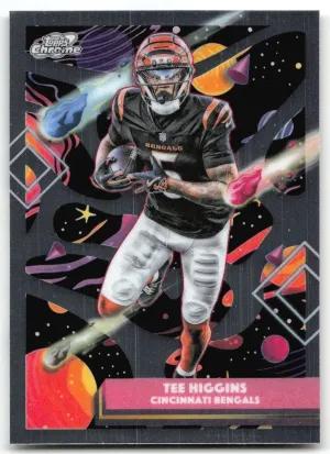 Tee Higgins 2025 Topps Chrome Cosmic Cincinnati Bengals