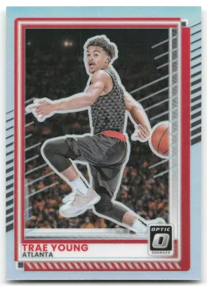 Trae Young 2025-26 Donruss Optic Holo Atlanta Hawks