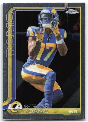 Davante Adams 2025 Topps Chrome Los Angeles Rams
